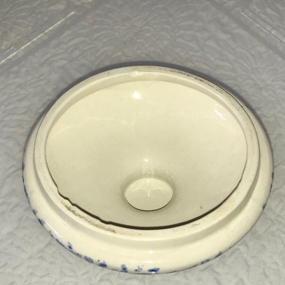 TIENSHAN Sponge Blue Heart Medium Canister & Lid - Picture 7 of 8